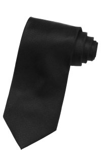 63129 Black Four-In-Hand Tie