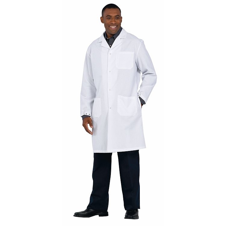 463 White Microstat ESD Lab Coat