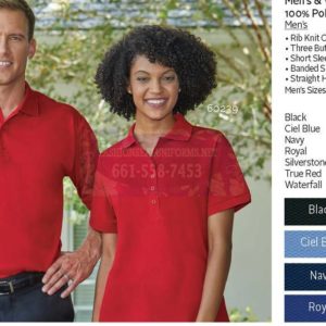 Men’s & Women’s Baby Pique Polos 100% Polyester