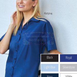 Men’s & Women’s Short Sleeve New Stretch Poplin Shirts