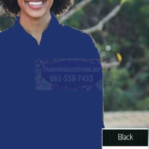 62547 Cobalt Women’s 3/4 Sleeve Easy Care Woven Shirts
